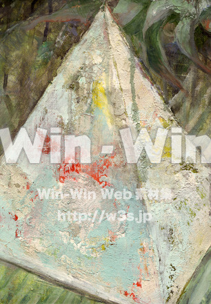 油絵の具の表情の写真素材 W-010891