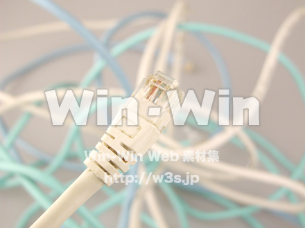 ケーブルの写真素材 W-010277