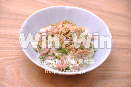 カブとツナのマヨネーズ和えの写真素材 W-011491