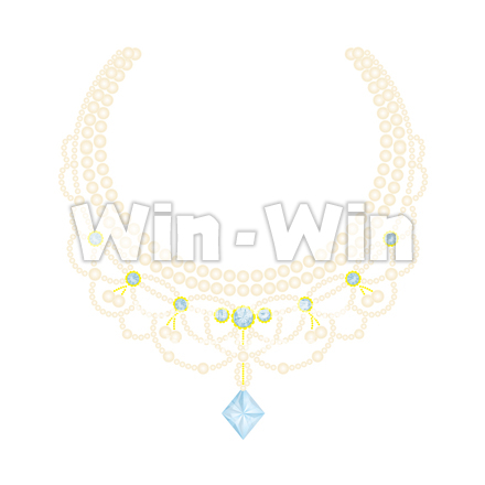 パールのネックレスのCG・イラスト素材 W-011610