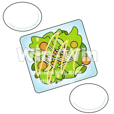 サラダのCG・イラスト素材 W-011044