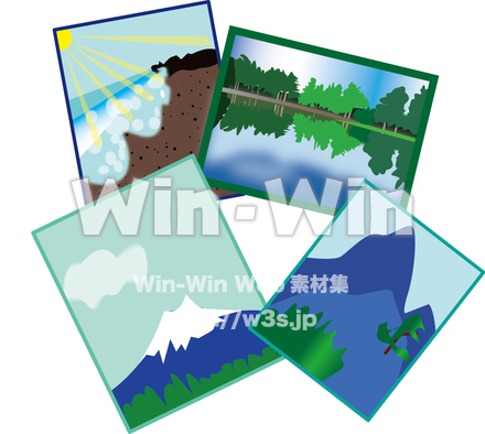 風景写真のCG・イラスト素材 W-010065