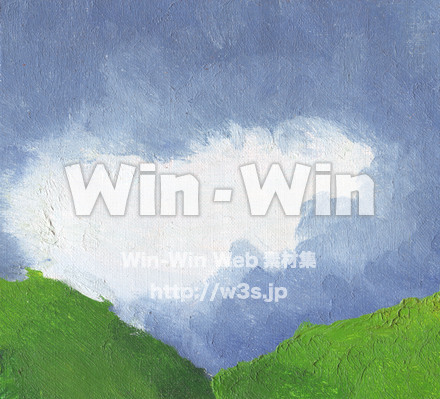 油絵の具の表情の写真素材 W-010881