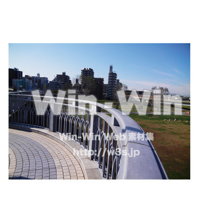 丸子橋欄干の写真素材 W-013221