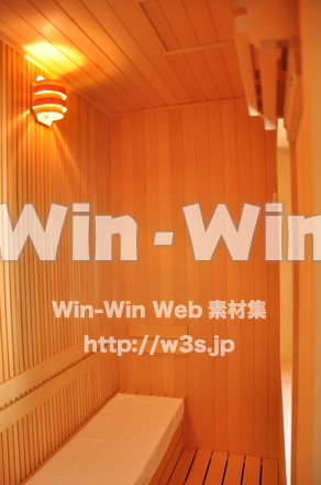 サウナの写真素材 W-012693