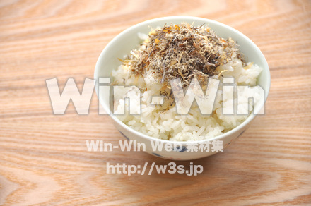 ねこんぶのお茶漬けの写真素材 W-012982