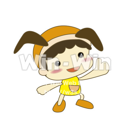 男の子のCG・イラスト素材 W-012461