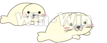 あざらしのCG・イラスト素材 W-012443