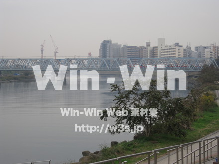 多摩川見晴らし公園の写真素材 W-012595