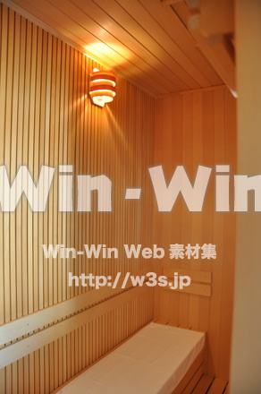 サウナの写真素材 W-012690
