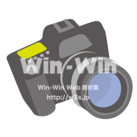 カメラのCG・イラスト素材 W-013445