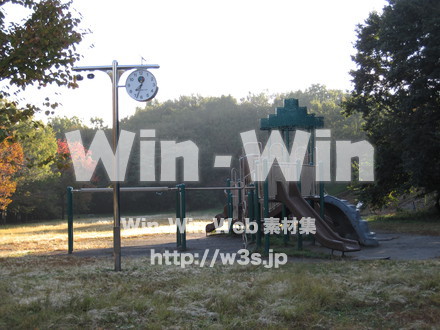 水沢の森の写真素材 W-012538