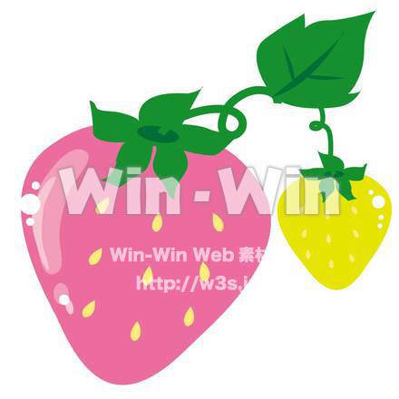 いちごのCG・イラスト素材 W-012896