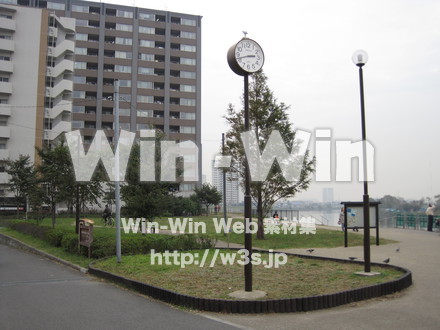 多摩川見晴らし公園の写真素材 W-012586