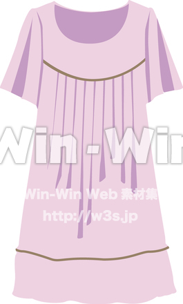 ワンピースのCG・イラスト素材 W-012467