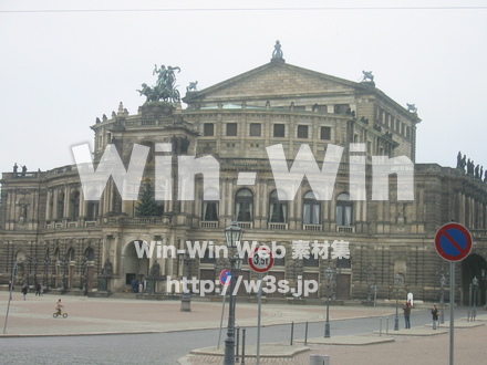 ドレスデンゼンパーオーパーの写真素材 W-013300