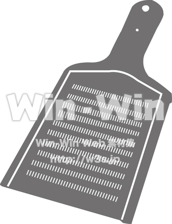 大根おろしのシルエット素材 W-013151