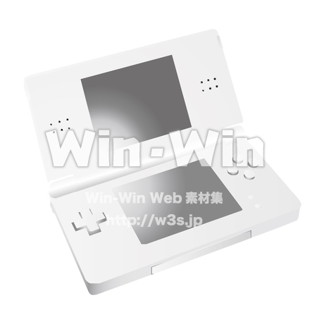ゲーム機のCG・イラスト素材 W-013107