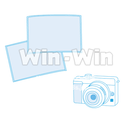 カメラのCG・イラスト素材 W-012714