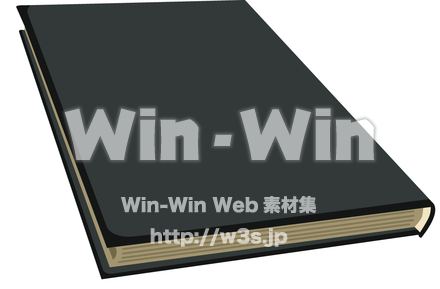 本１冊のCG・イラスト素材 W-012437