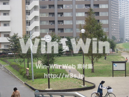 多摩川見晴らし公園の写真素材 W-012592