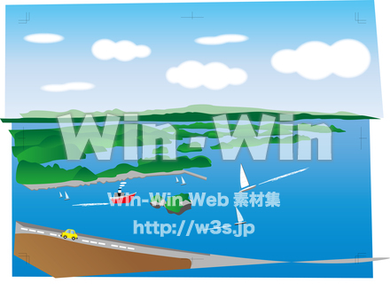 東北町並みのCG・イラスト素材 W-012208