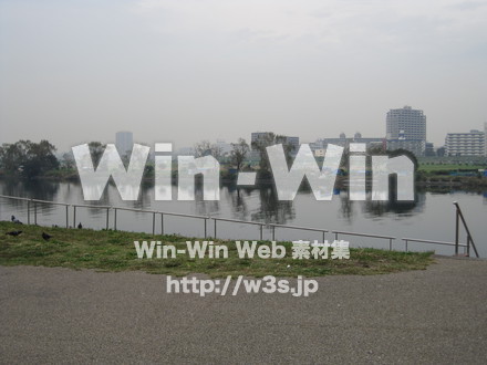 多摩川見晴らし公園の写真素材 W-012591