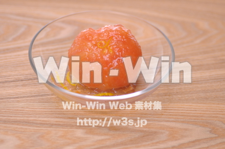 とまとのジュレの写真素材 W-013957