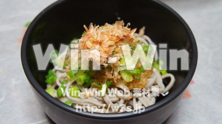 大根おろし蕎麦の写真素材 W-013984