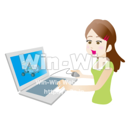 デザイナー（線なし）2のCG・イラスト素材 W-012788