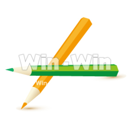 鉛筆のCG・イラスト素材 W-013451