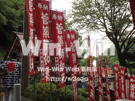 菅の獅子舞の写真素材 W-013261