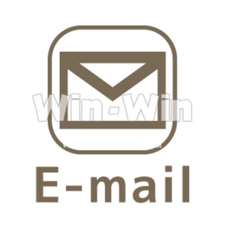 メール　アイコンのCG・イラスト素材 W-013448