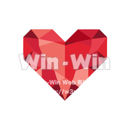 red_heartのCG・イラスト素材 W-012612