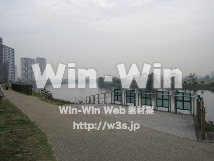 多摩川見晴らし公園の写真素材 W-012579