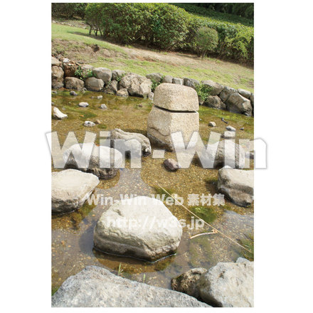 生田緑地　池２の写真素材 W-013279