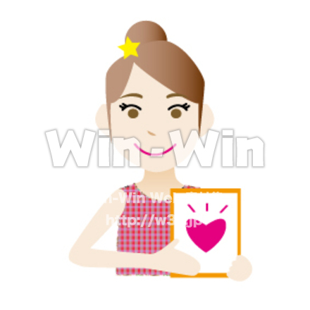 紹介する人_2のCG・イラスト素材 W-012782