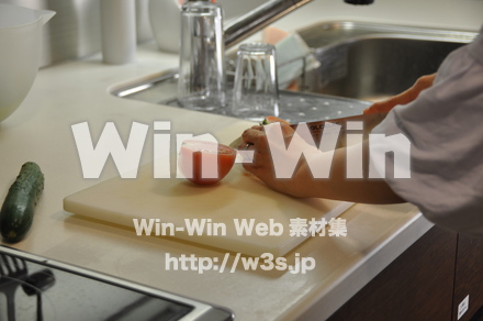 炊事の写真素材 W-012394