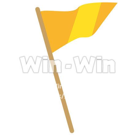 旗のCG・イラスト素材 W-013725