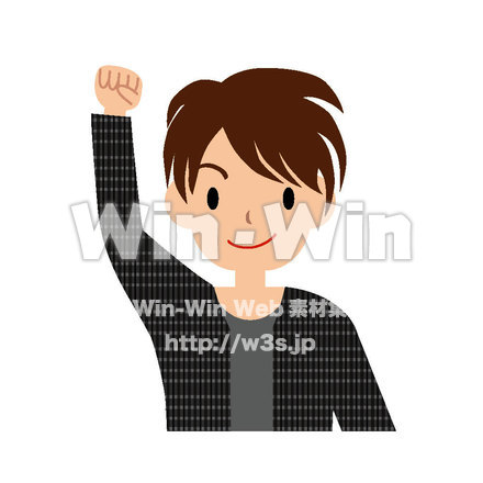 男性のCG・イラスト素材 W-014310