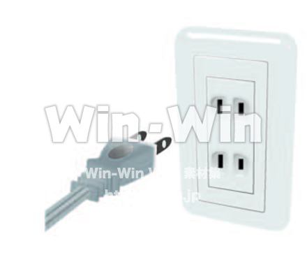 コンセントのCG・イラスト素材 W-014176