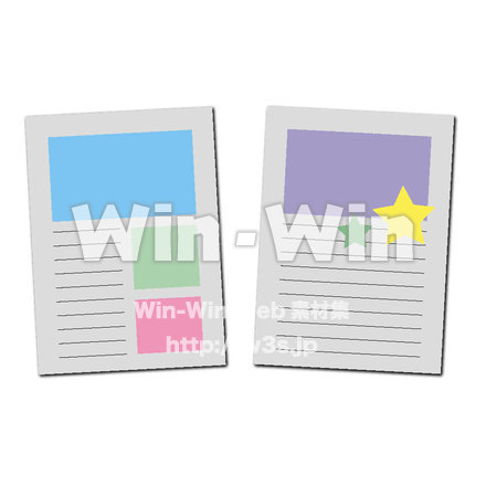 チラシのCG・イラスト素材 W-014320