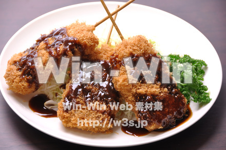 串カツの写真素材 W-015997