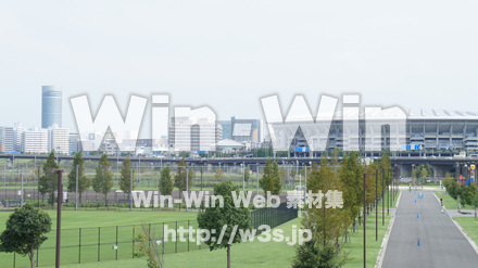 新横浜風景の写真素材 W-015385