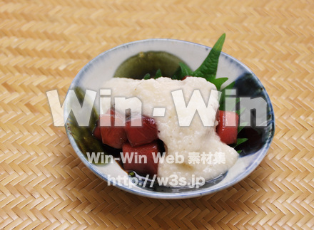 まぐろの山かけの写真素材 W-015793