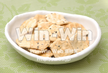 ごませんべいの写真素材 W-014922