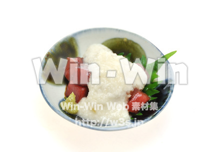 まぐろの山かけの写真素材 W-015795