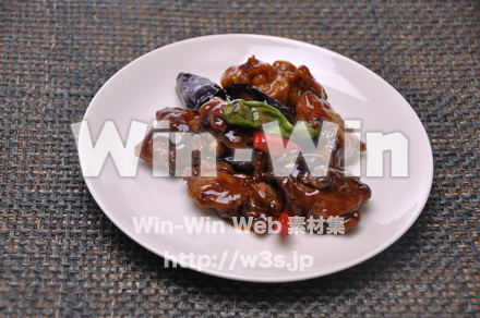 黒酢の酢鳥の写真素材 W-014050