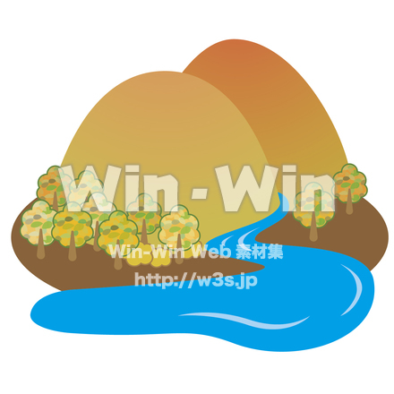 秋山のCG・イラスト素材 W-015618