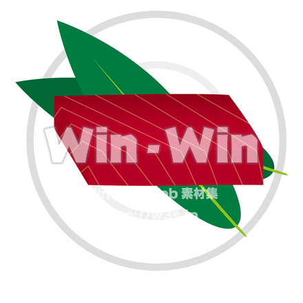 まぐろ赤身のCG・イラスト素材 W-014199